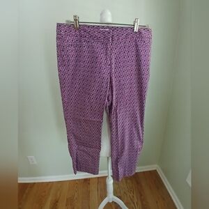 Laundry By Shelli Segal Geonetric Print Capris